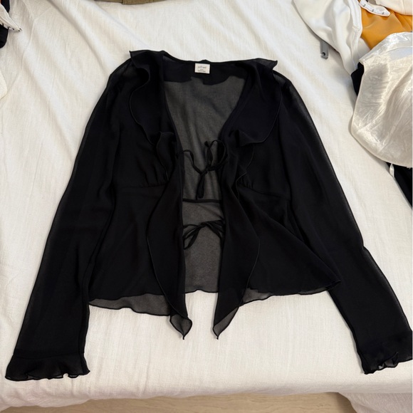 Aritzia sheer blouse - Picture 1 of 3